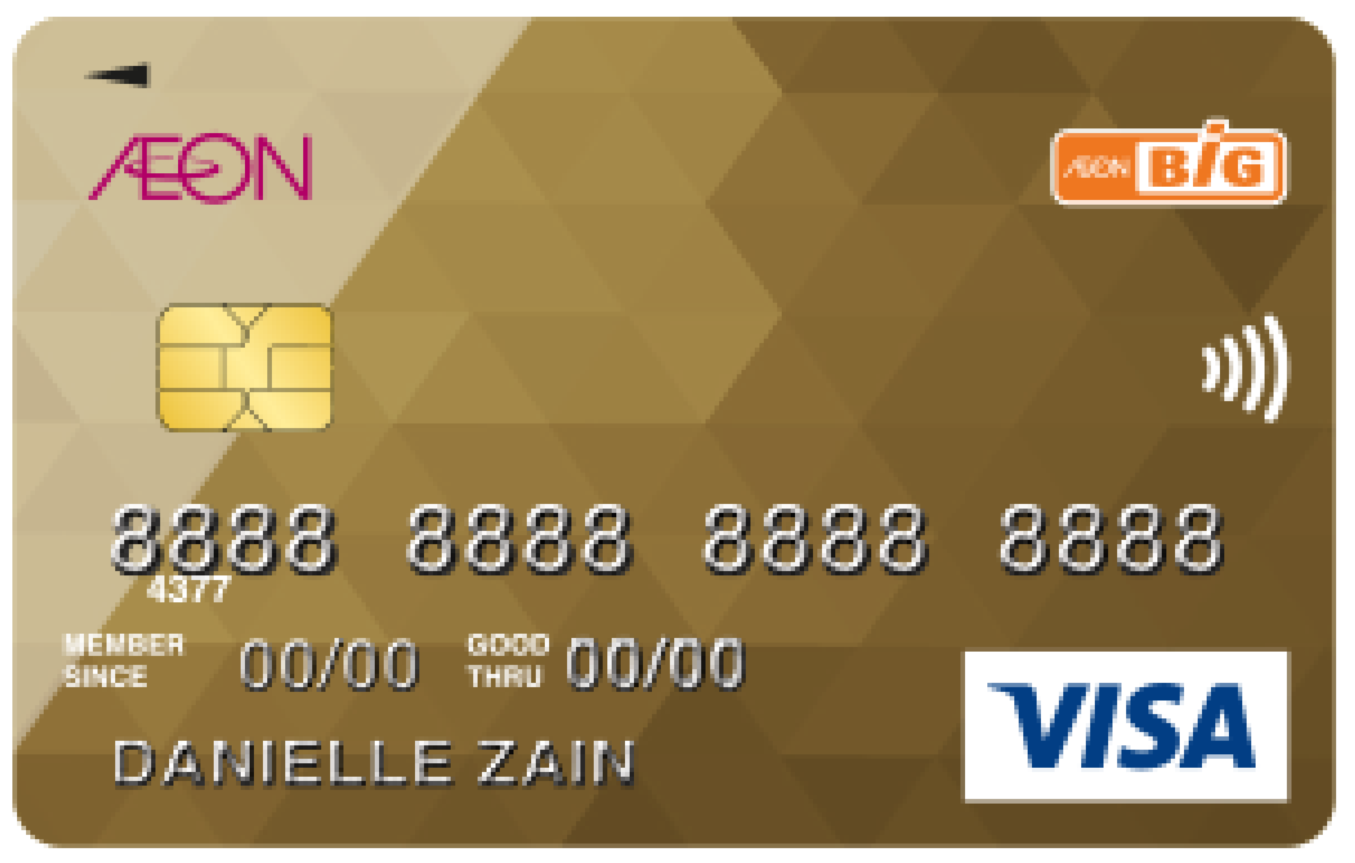 AEON BIG Gold Visa Credit Card