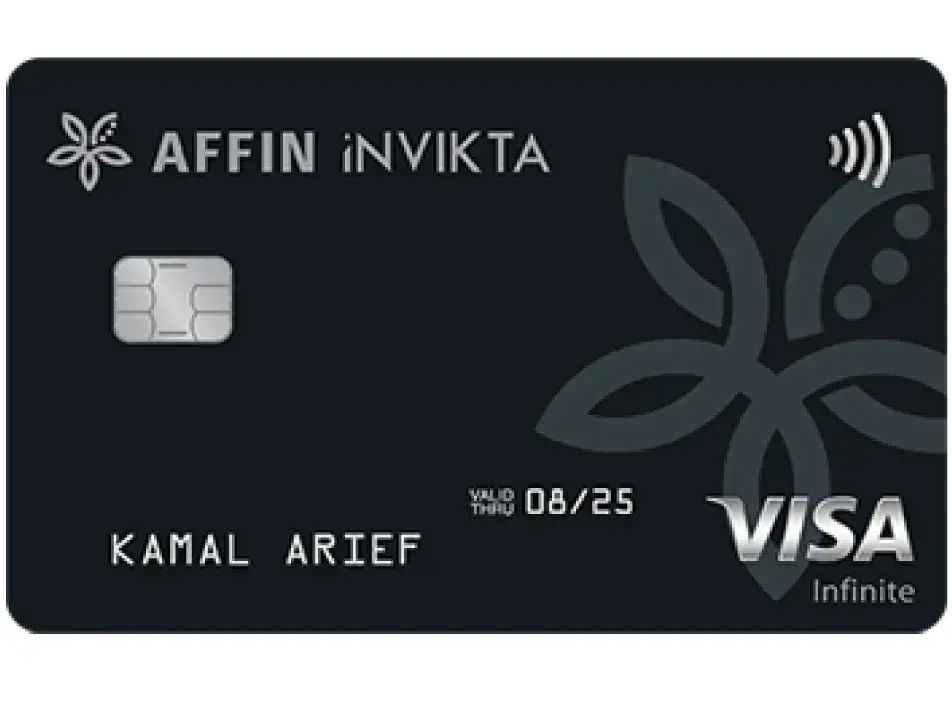 AFFIN INVIKTA Visa Infinite Credit Card