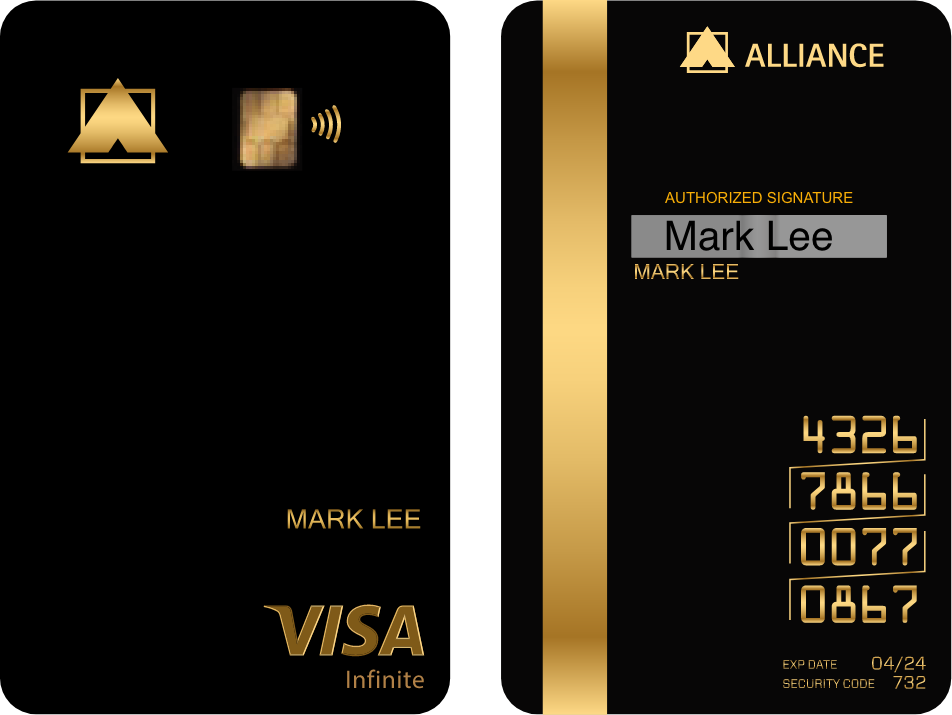 Alliance Bank Visa Infinite Credit Card