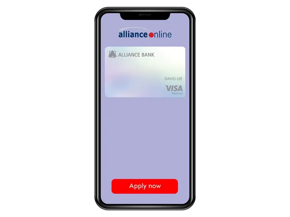 Alliance Bank Visa Virtual Credit Card