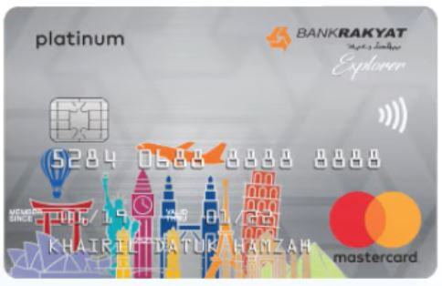 Bank Rakyat Platinum Explorer Credit Card-i