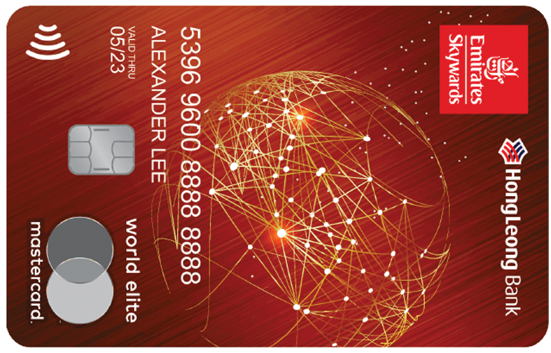 Hong Leong Bank Emirates WorldElite Credit Card