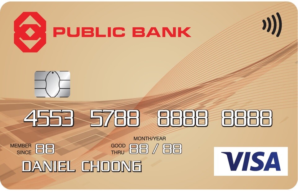 Public Bank Visa Gold Credit Card