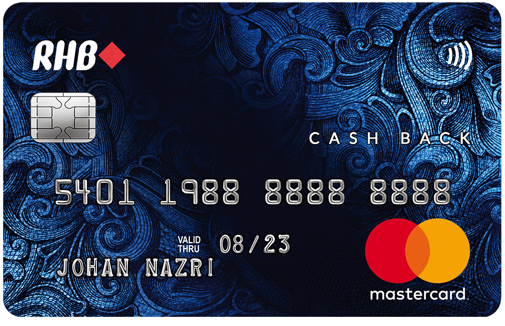 RHB Cash Back Mastercard Credit Card