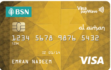 BSN Gold Credit Card-i Visa