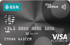 BSN Platinum Visa Credit Card