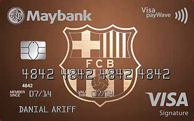 Maybank FC Barcelona Visa Signature