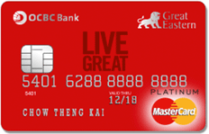 OCBC Great Eastern Platinum Mastercard®